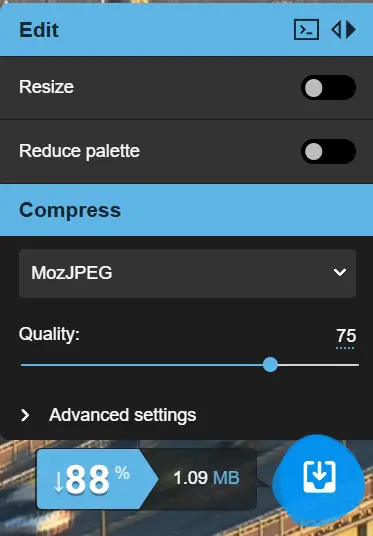 mozjpeg压缩率.webp